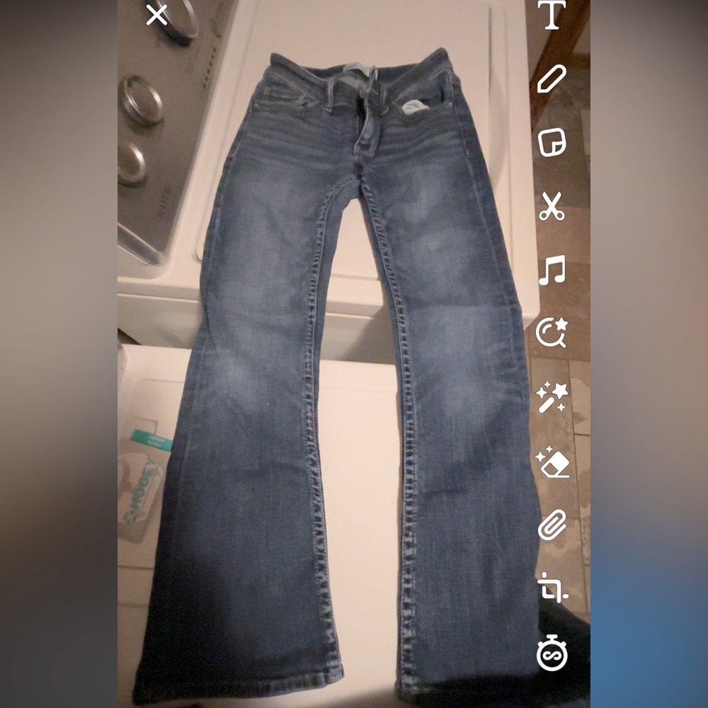 BKE slim fit, low rise, bootcut jeans
